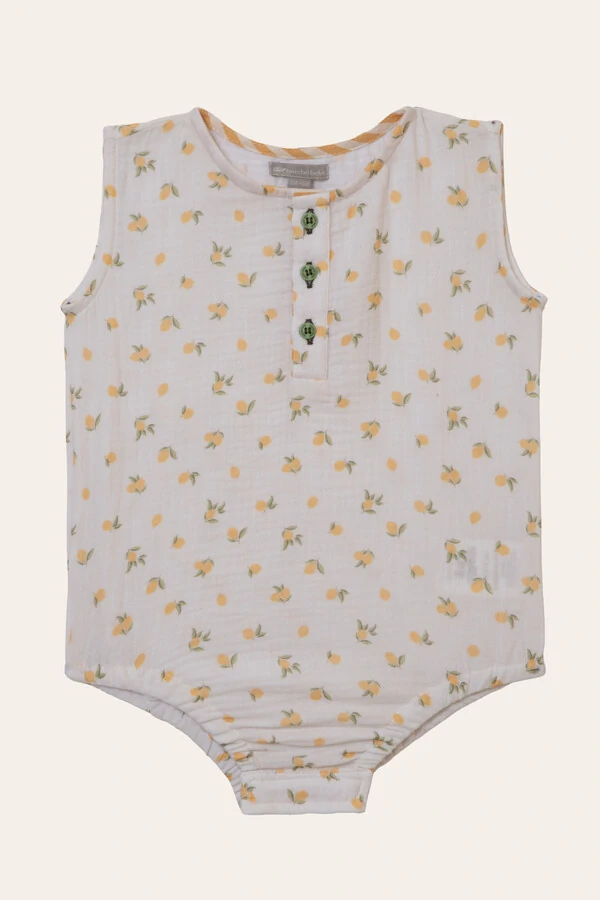 Pimpão Gaze Limão Off White Mostarda