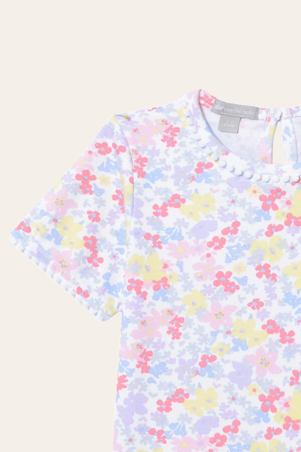 Pijama Curto Primavera Pima Colorido