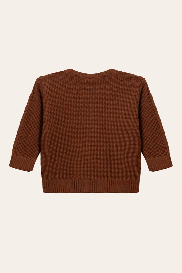 Casaco Pequim Avelã