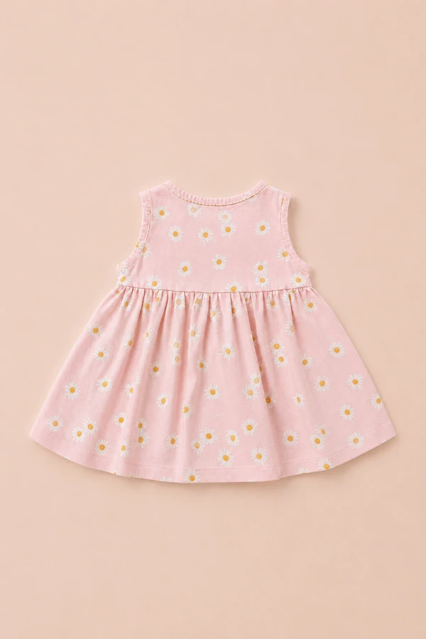 Vestido Manu Daisy Rosa