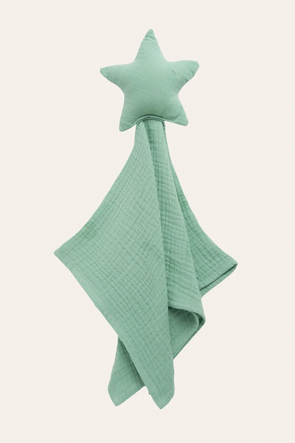 Naninha Estrela Gaze Verde Menta