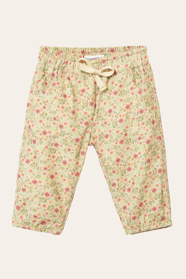 Calça Veludinho Floral Dream Colorido