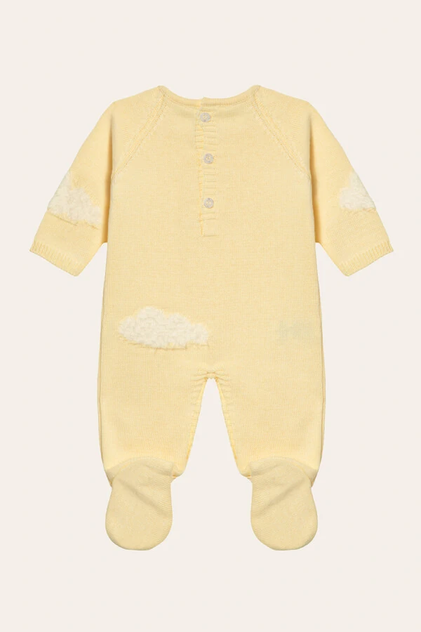 Macacão nuvem Amarelo