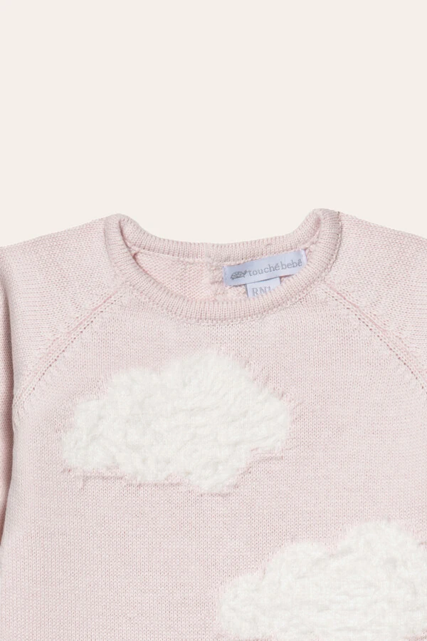 Macacão Nuvem Rosa Pétala