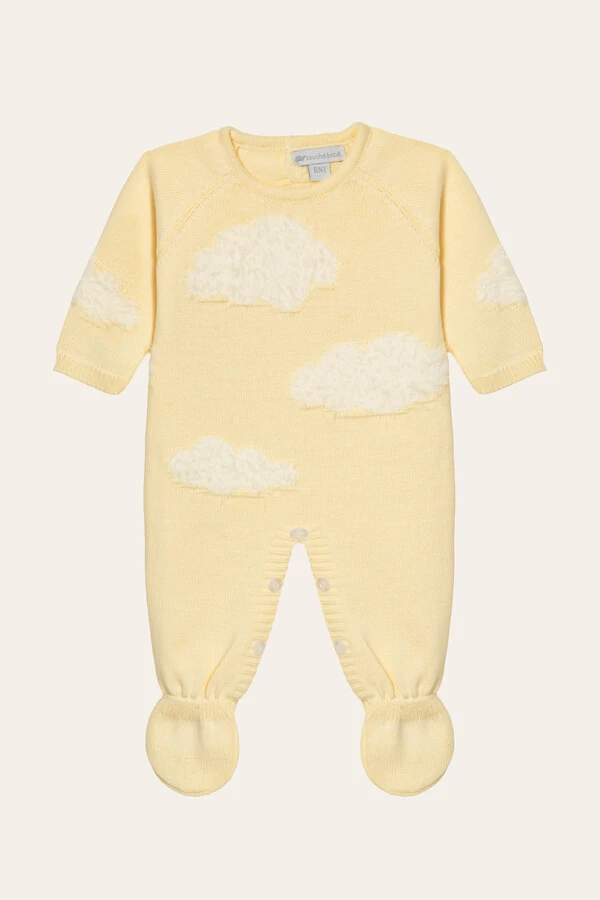 Macacão nuvem Amarelo