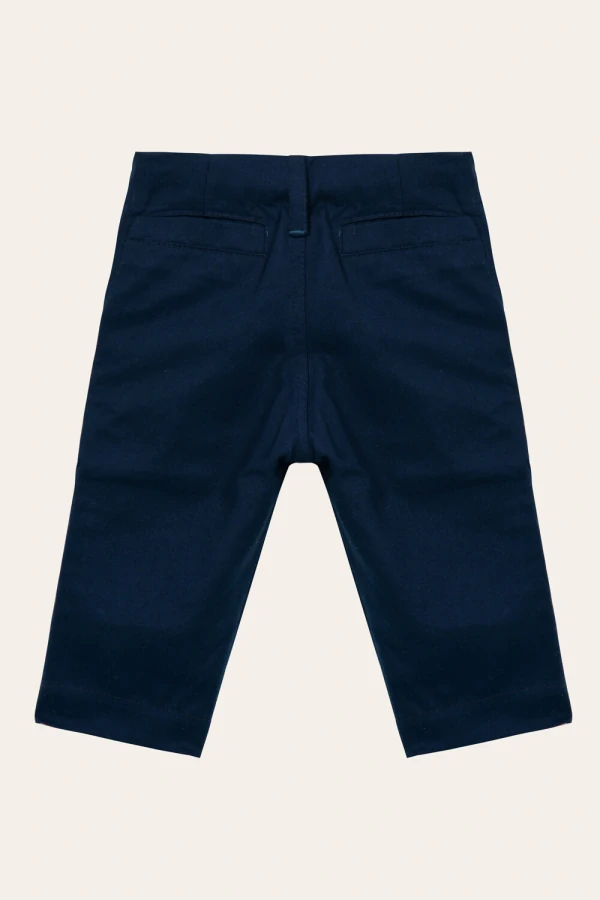 Calca Otavio Sarja Azul Marinho