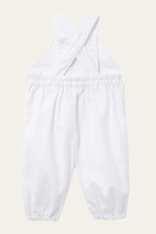 Jardineira Vida Piquet Branco