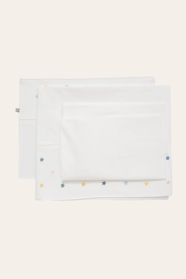 Conjunto Lençol Berço Aurora Salpicada Padrão 70