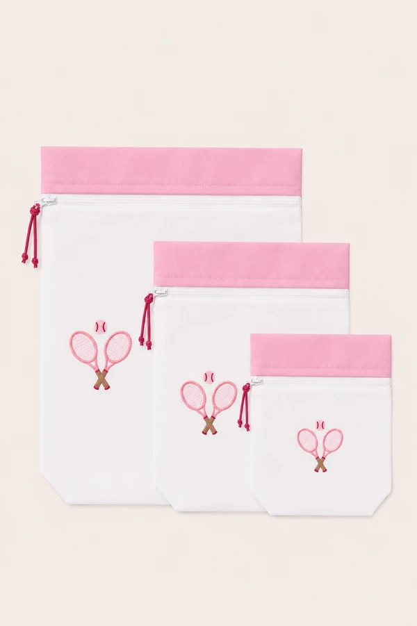 Kit Saquinhos Tenista Rosa