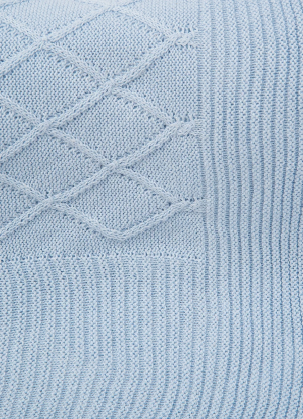 Manta Aruba Colo Azul Bebê