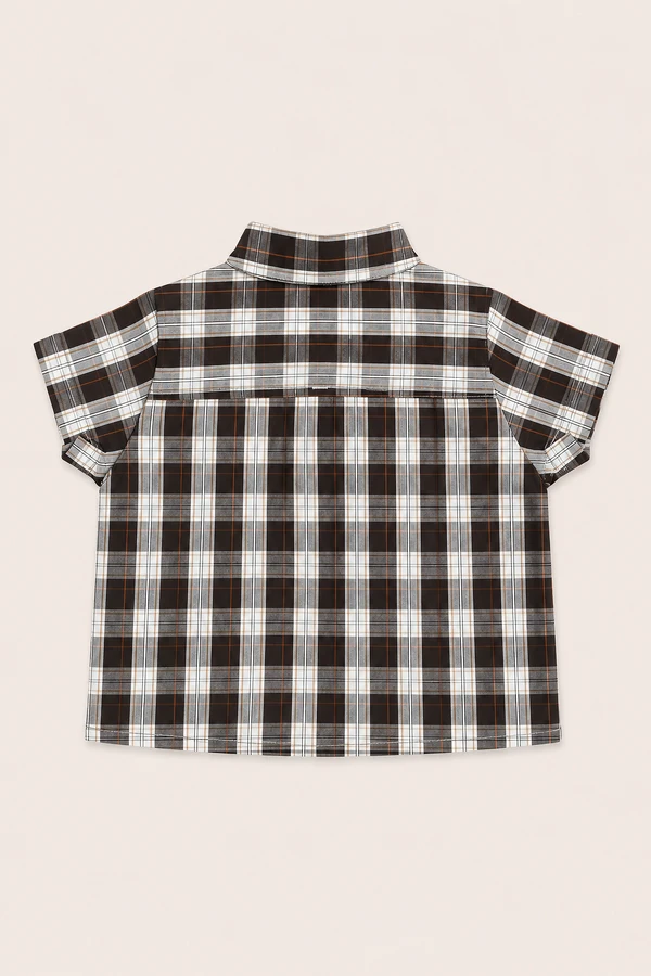 Camisa Lucas Xadrez Marrom
