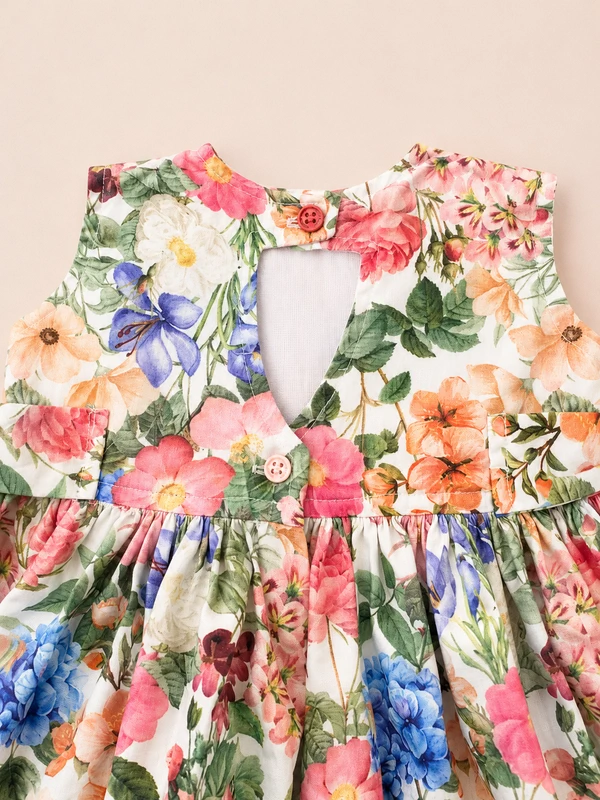Vestido Alice Tropical Colorido