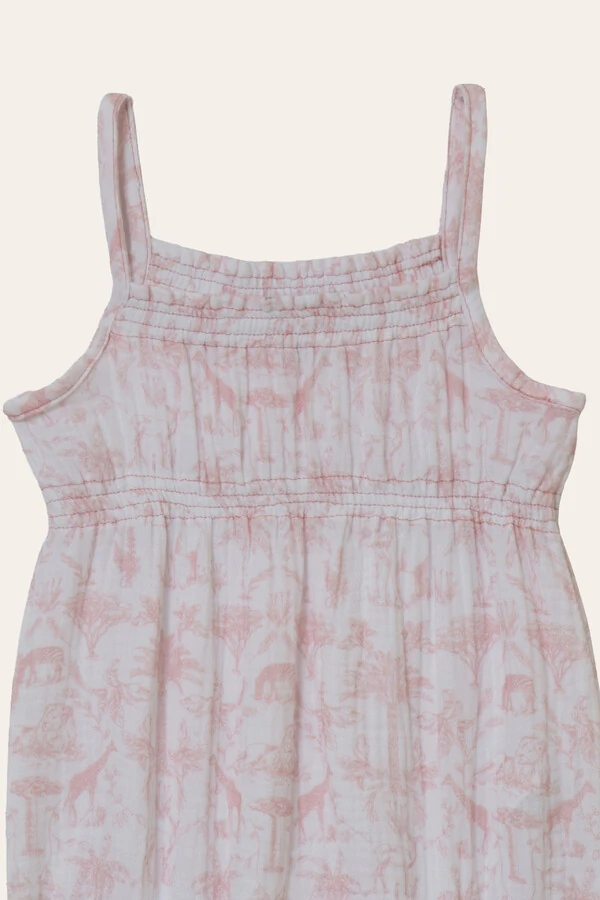 Pimpão Gaze Toile Du Jouy Rosa