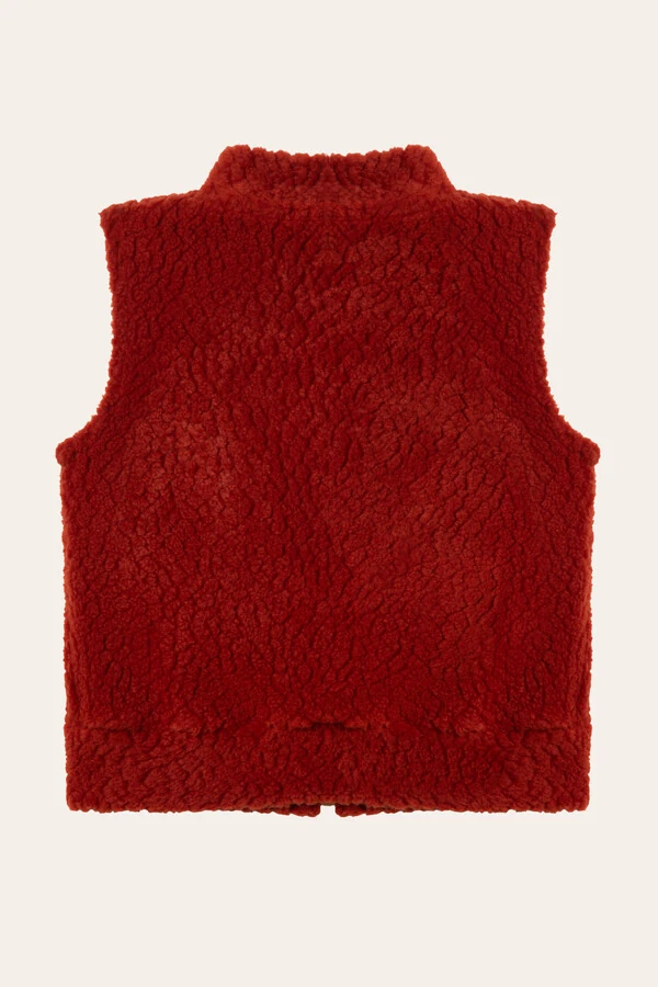 Colete Pelinho Terracota