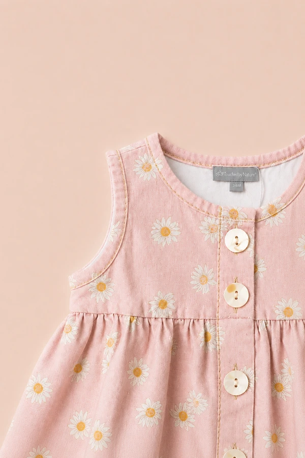 Vestido Manu Daisy Rosa