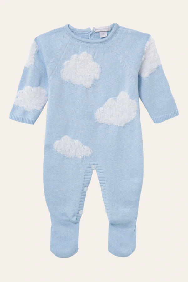 Macacão Nuvem Azul Bebê