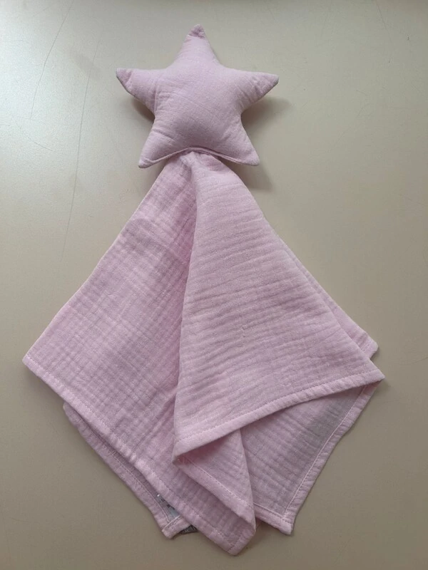 Naninha Estrela Gaze Rosa