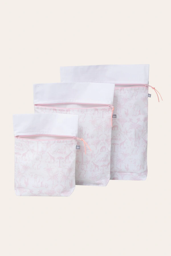Kit Saquinho Toile du Jouy Rosa