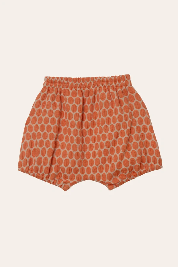Shorts Sabiá Poá Laranja