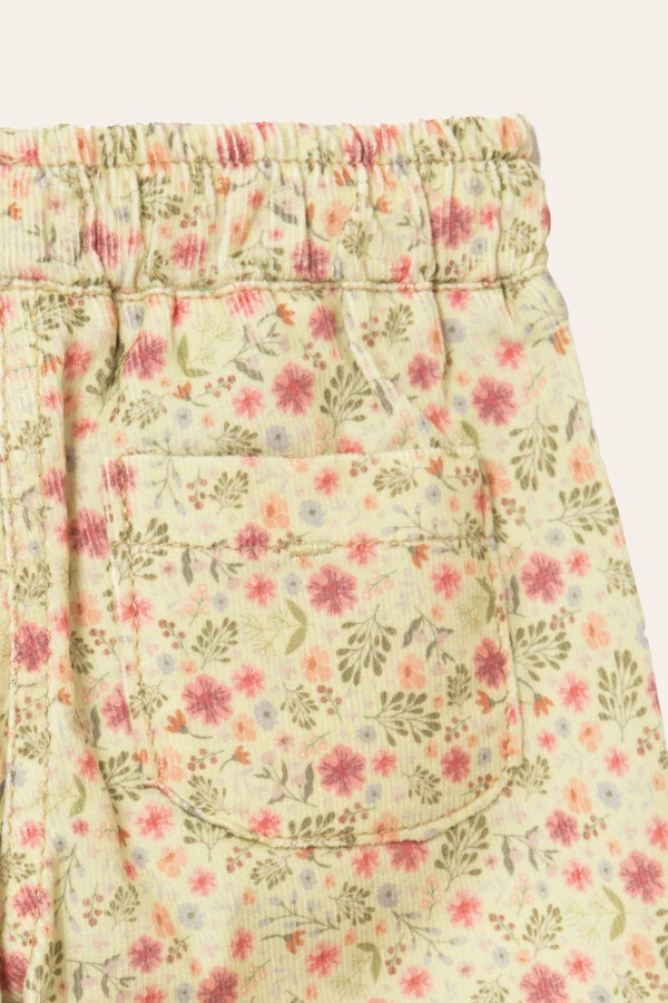 Calça Veludinho Floral Dream Colorido