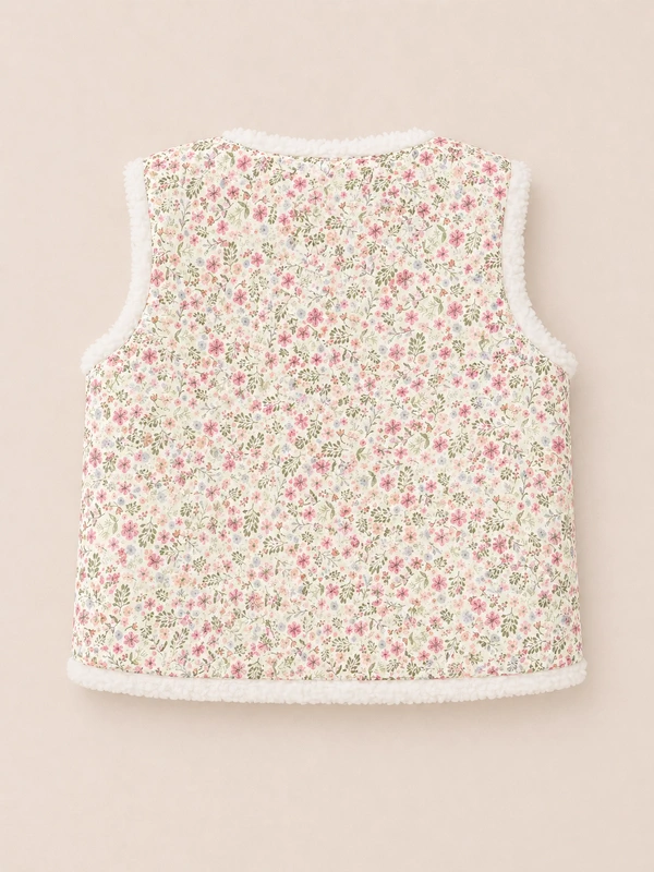 Colete Veludinho Floral Dream Colorido