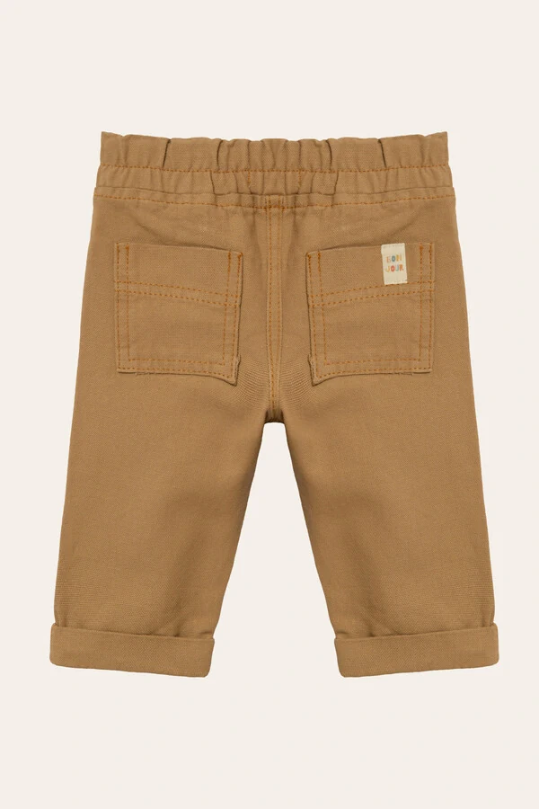 Calça Céu Sarja Camelo