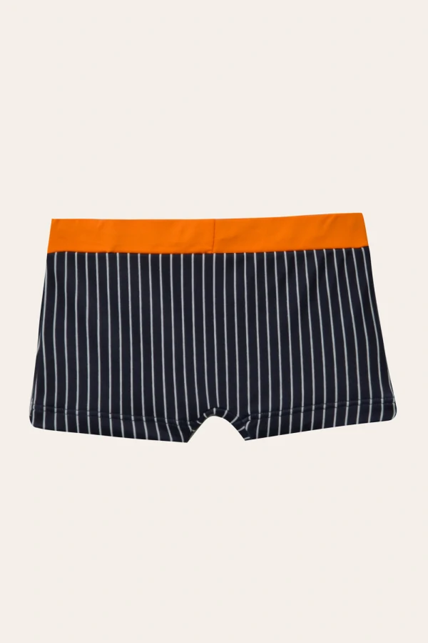 Sunga Ben Azul Marinho Laranja