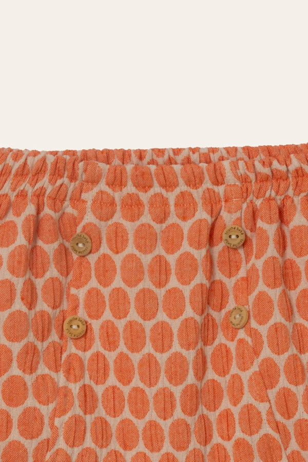 Shorts Sabiá Poá Laranja