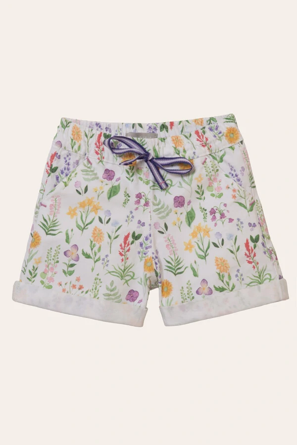 Shorts Milu Botânica Colorido