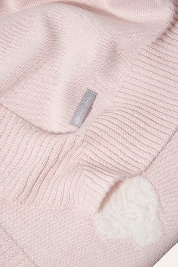 Manta Nuvem Colo Rosa Pétala