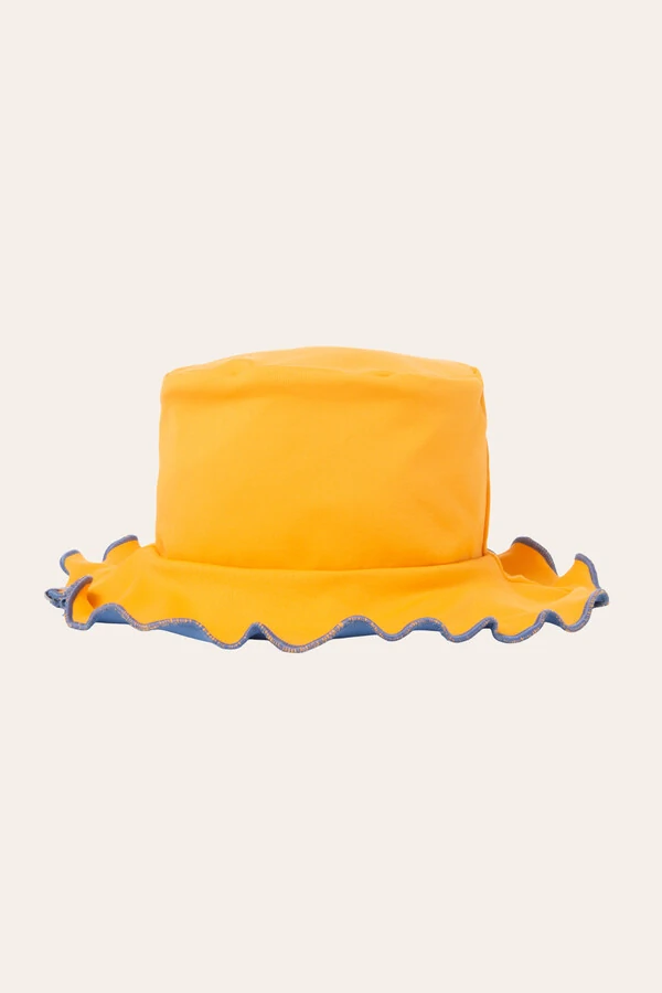Chapéu Summer Liso Azul Laranja