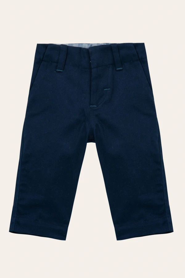 Calca Otavio Sarja Azul Marinho