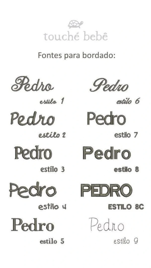 Conjunto Felicidade Bege