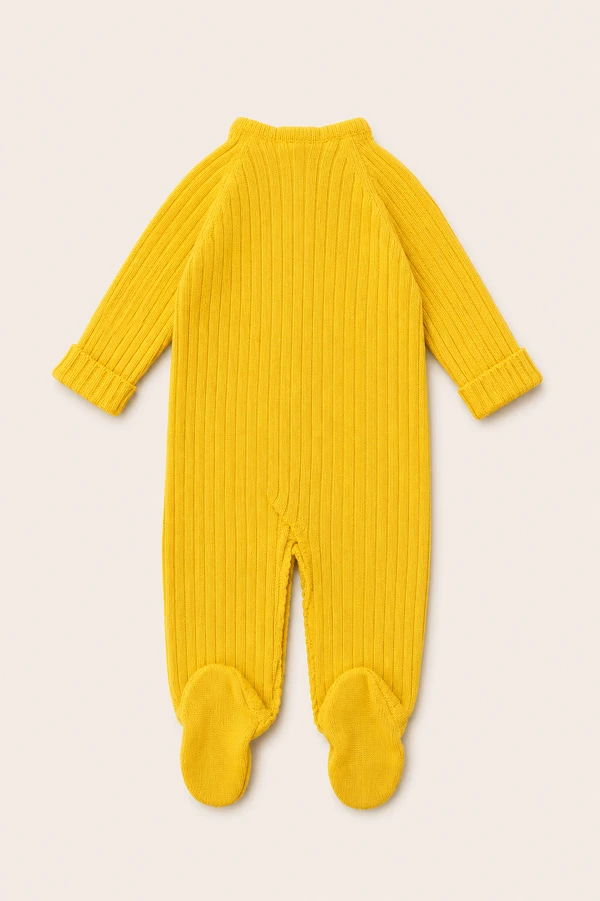 Macacão Canelado Amarelo Brasil