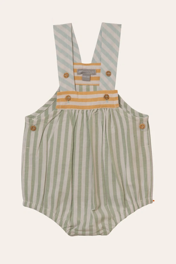 Jardineira Guga Listrinha Colorido