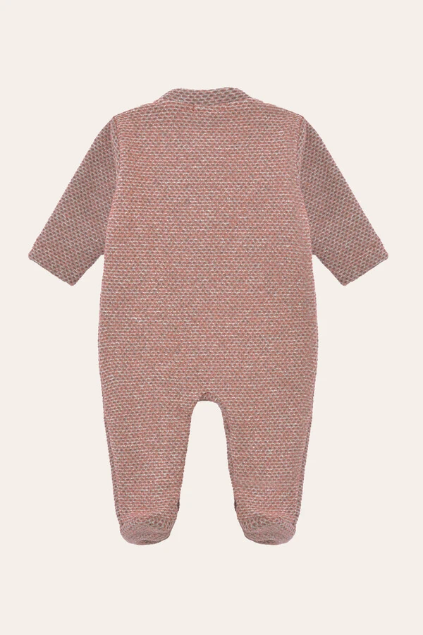 Macacão Tweed Rosado