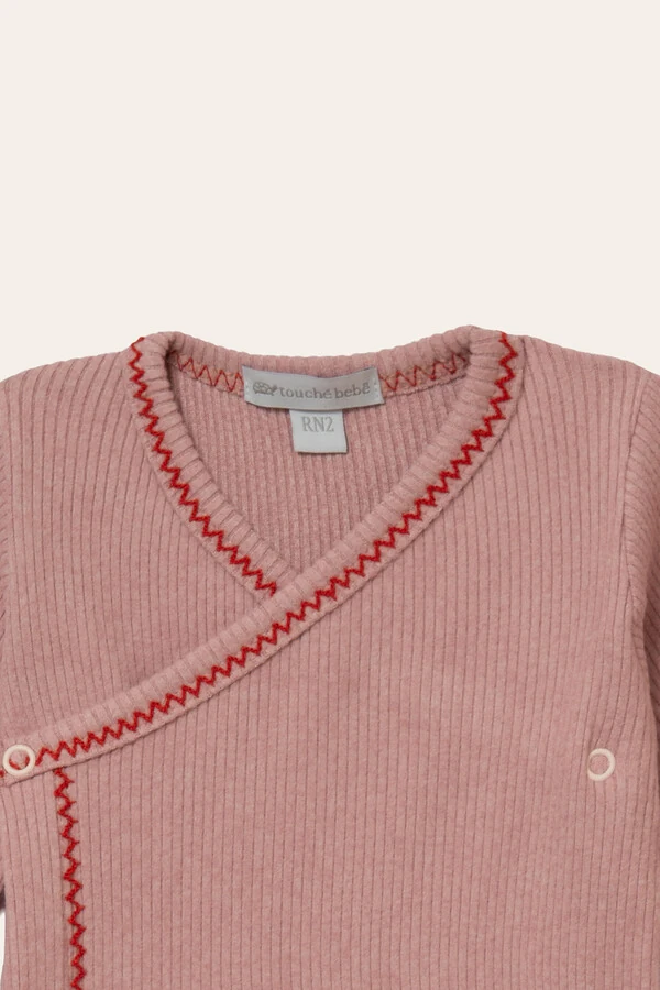 Conjunto Kimono Canelado Rose