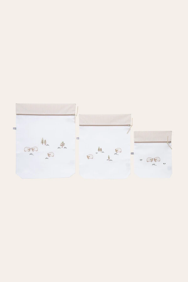 Kit Saquinho Ovelhas Colorido