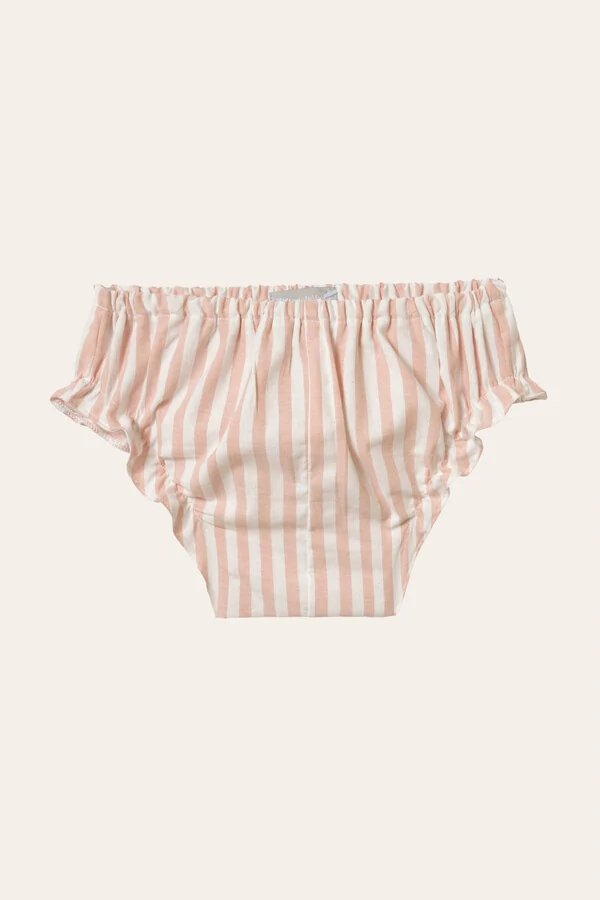 Vestido Isabel Listrado Rosa