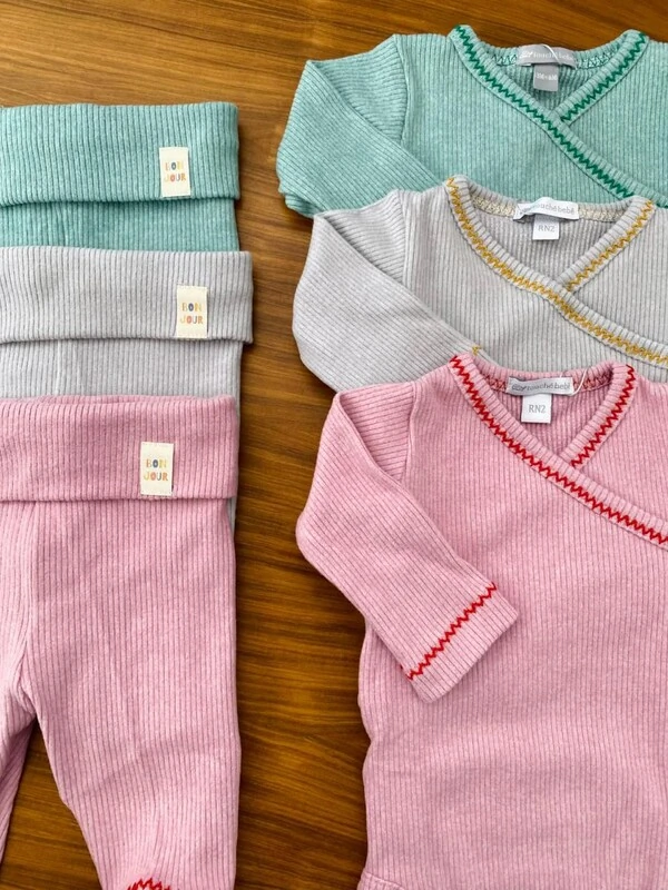 Conjunto Kimono Canelado Rose