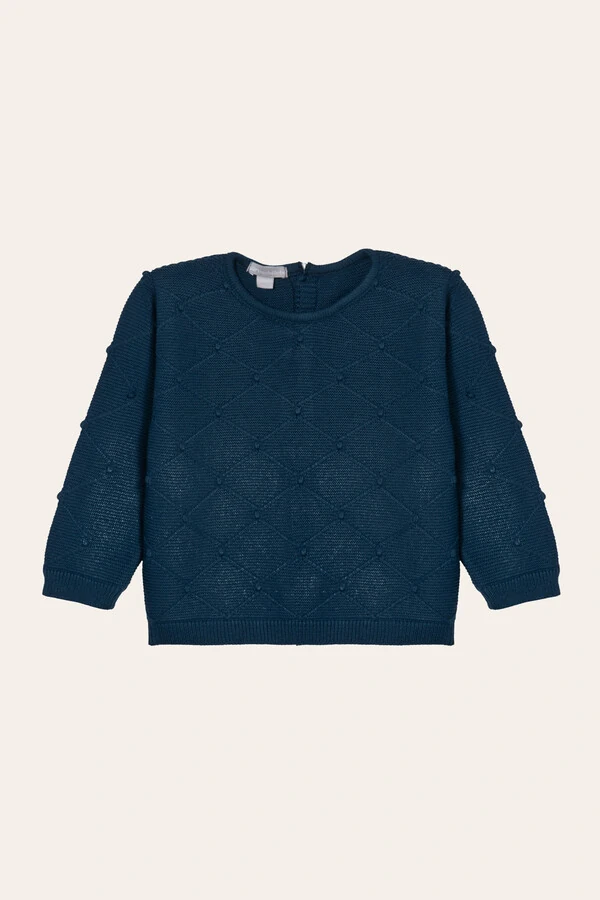 Casaco Tricot Fortaleza Índigo