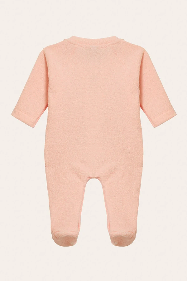Macacão Glacê Raglan Rosa