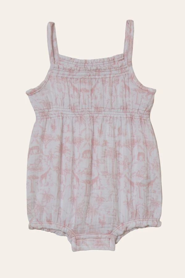 Pimpão Gaze Toile Du Jouy Rosa