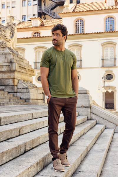 Foto Calça Alfaiataria Milano Slim