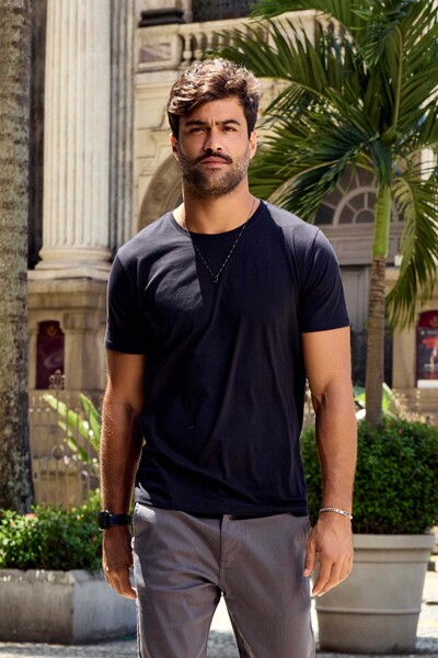 Foto Camiseta Algodão Egípcio