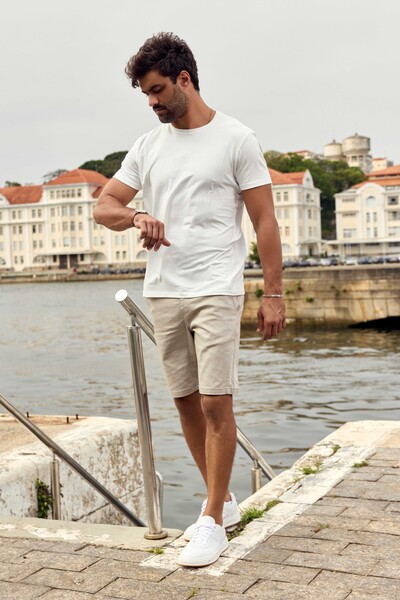 Foto Bermuda Alfaiataria Slim London