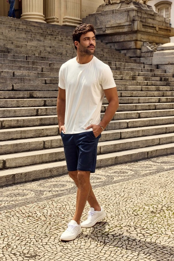 Camiseta Algodão Egípcio