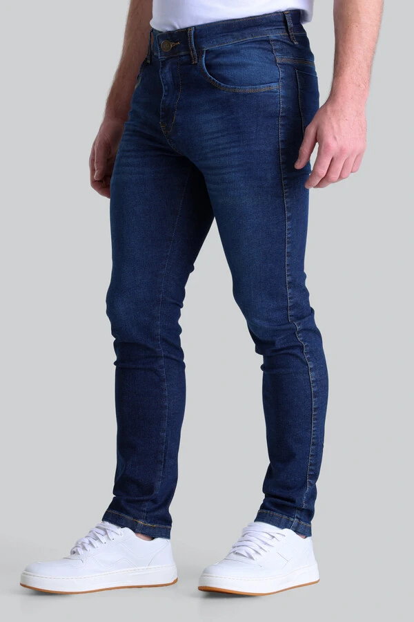 Calça Jeans Slim Dark Essential