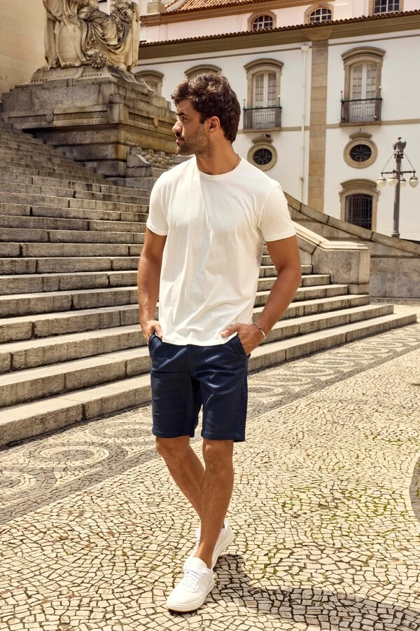 Camiseta Algodão Egípcio
