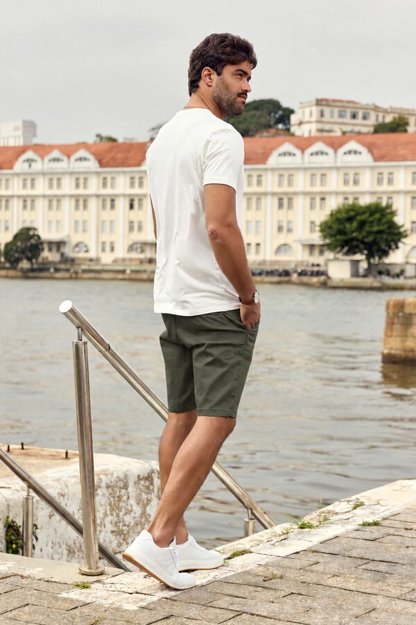Bermuda Alfaiataria Slim London